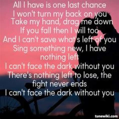 leave me here forever in the dark|Breaking Benjamin .